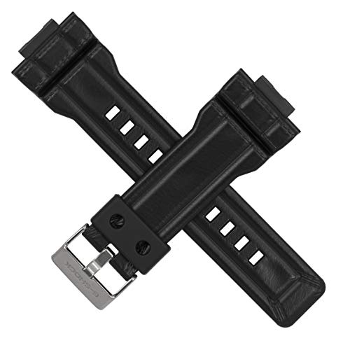 Casio Herrenuhrarmband G-Shock Materialmix schwarz für GA-100 GA-110 GD-120 von Casio