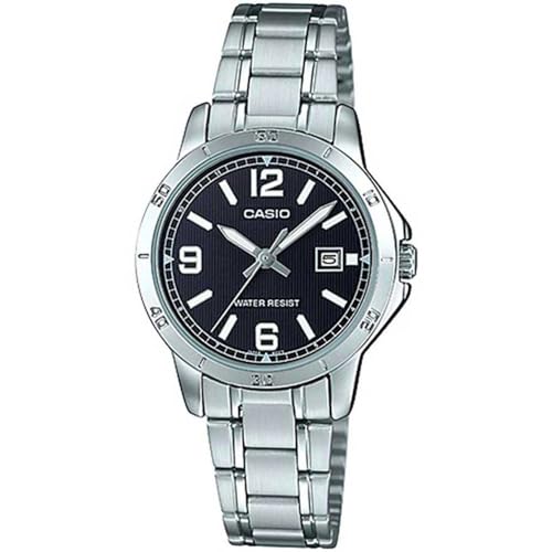 Casio Ltpv004d1b2 Armbanduhr, Einheitsgröße, Silber, Casual von Casio