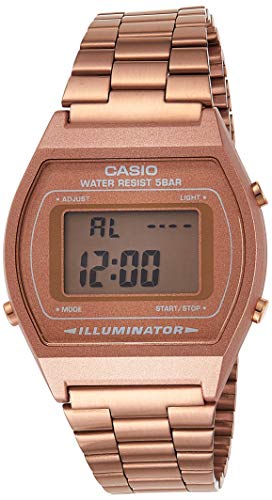 Casio Lässige Armbanduhr, Digitalanzeige, Quarz, B640Wc-5ADF, Unisex, Armband, Armband von Casio