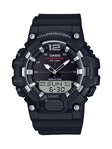 Casio Men's Analog-Digital Automatic Uhr mit Armband S7233035 von Casio