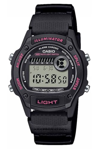 Casio Quarzuhr Alarm-Chrono für Damen und Jugendliche W-220H-1A2VEF von Casio