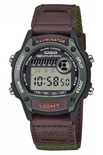 Casio Quarzuhr Alarm-Chrono für Damen und Jugendliche W-220HF-3AVEF von Casio