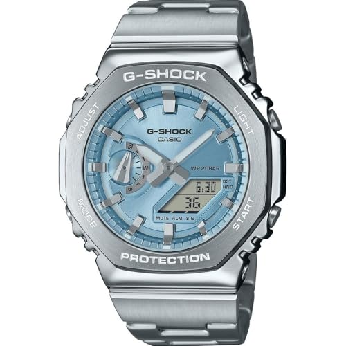 Casio GM-2110D-2AER Uhr Digitales Quarzuhrwerk Stahl Unisex von Casio