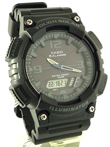 Casio Solarbetriebener Illuminator mit fünf Alarmen für Herren AQ-S810W-1A2VEF von Casio