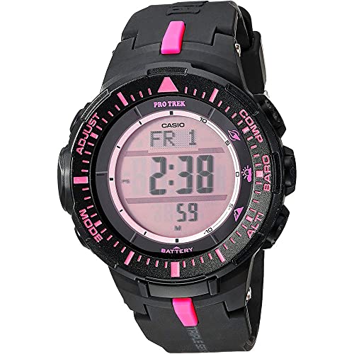 Casio Sport Pro Trek Herrenuhr Digital Quartz Resin Schwarz PRG-300-1A4ER von Casio