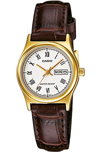 Casio Uhr mit japanischem Quarzuhrwerk Woman LTP+V006GL.7B 25 mm von CASIO