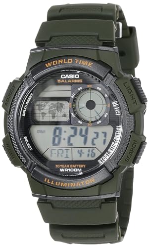 Casio Uhr mit japanischem Quarzuhrwerk Man AE-1000W-3AVDF(D119) 40 mm von Casio