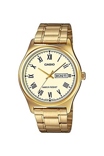 Casio Uhr mit japanischem Quarzuhrwerk Man MTP+V006G.9B 38 mm von Casio