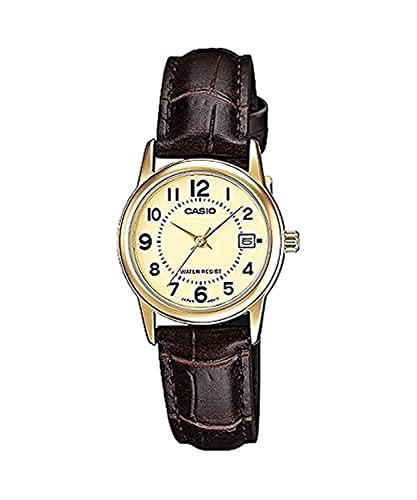 CASIO Uhr mit japanischem Quarzuhrwerk Woman Ltp-V002Gl-9B 25 mm von CASIO