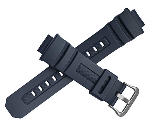 Casio Uhrenarmband für AWG-M100NV AWR-M100NV AWG M100 590, Blau von Casio