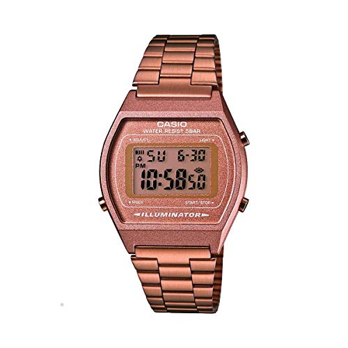 Casio Unisex ErwachseneArmbanduhr Digital Quarz Edelstahl B640WC-5AEF von Casio