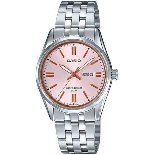 Casio Unisex-Erwachsene Analog-Digital Automatic Uhr mit Armband S7262283 von Casio