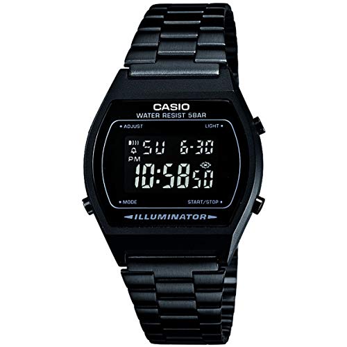 Casio Unisex ErwachseneArmbanduhr Digital Quarz Edelstahl B640WB-1BEF von Casio