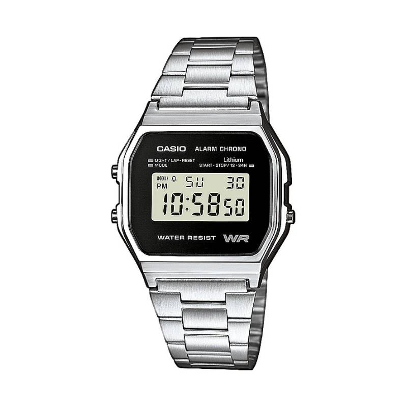 Casio Unisexuhr Vintage A158WEA-1EF Resin von Casio