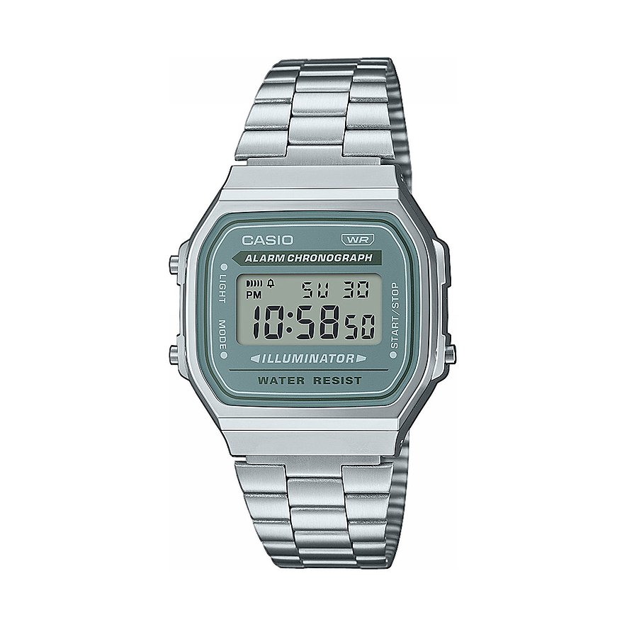Casio Unisexuhr Vintage Iconic A168WA-3AYES von Casio