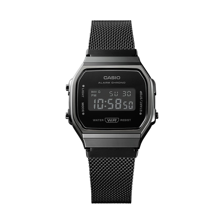 Casio Unisexuhr Vintage Iconic A168WEMB-1BEF Resin von Casio