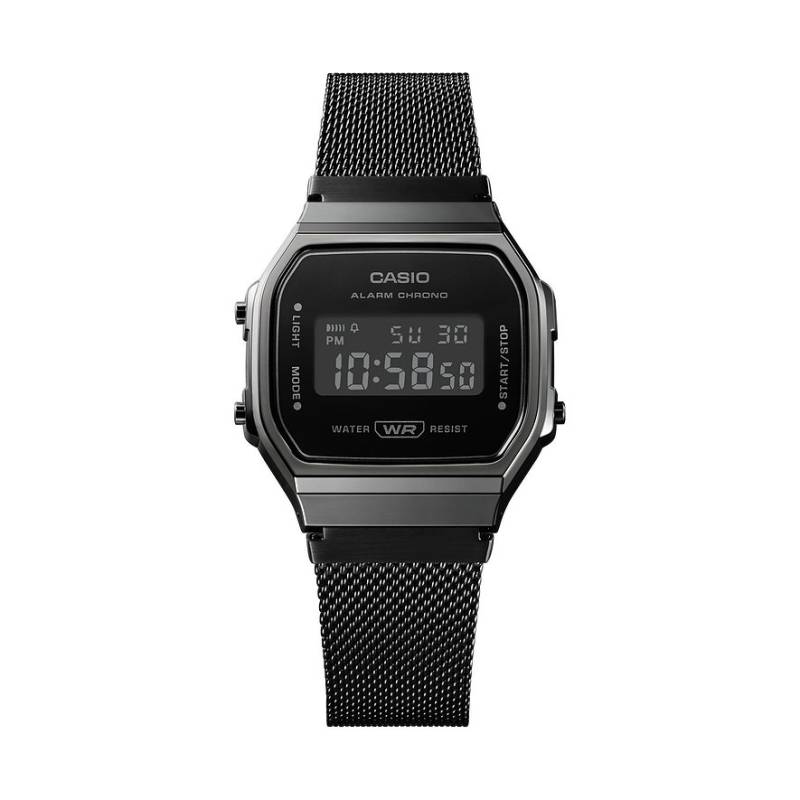 Casio Unisexuhr Vintage Iconic A168WEMB-1BEF Resin von Casio
