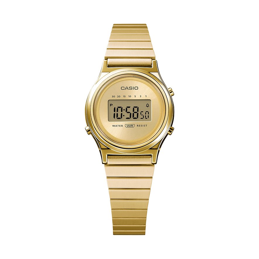 Casio Unisexuhr Vintage Mini LA700WEG-9AEF von Casio