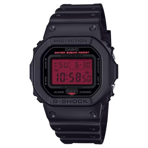 Casio DW-5600BBR-1ER Uhr Digitale Resina/Resina a Base biologica Mann von Casio