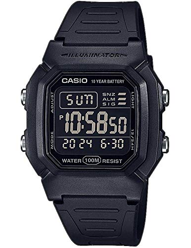 Casio Watch W-800H-1BVES, Black von Casio