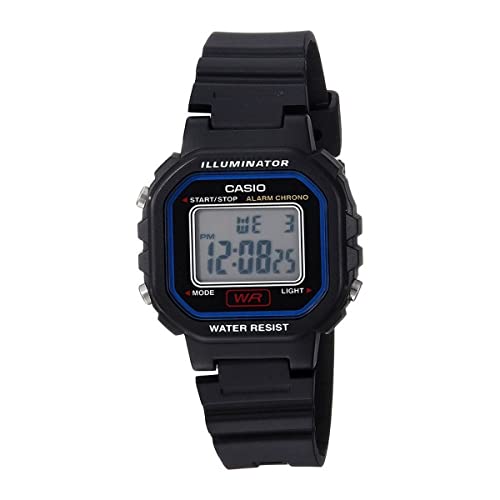 Casio Damen Digital Quarz Uhr mit Harz Armband LA-20WH-1CCF von Casio