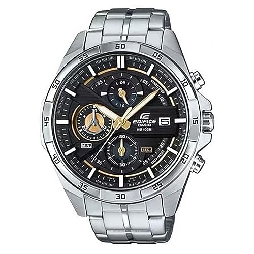 Casio Herren Armbanduhr Chronograph Quarz Edelstahl EFR-556D-1AVUEF von Casio