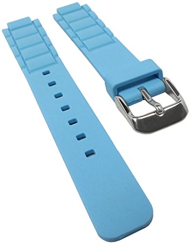 Ersatzband für Casio Collection Damenuhrarmband aus Resin blau LTP-1331 von Casio