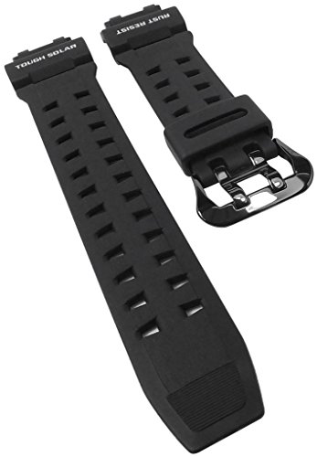Ersatzband für Casio Uhrenarmband aus Resin schwarz GR-911OBW GW-911OBW XL-Länge von Casio