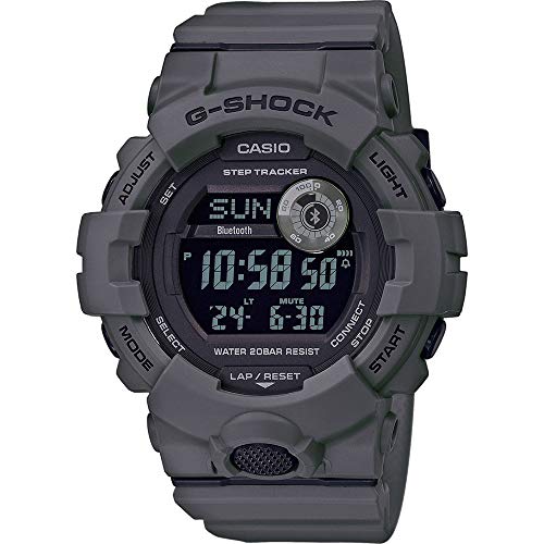 CASIO Herren Digital Quarz Uhr mit Resin Armband GBD-800UC-8ER von Casio