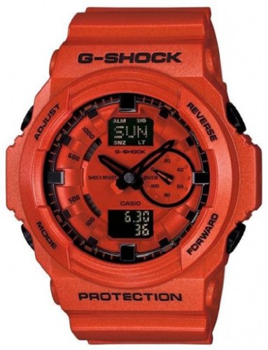 G ‐ Shock ga-150 a-4aer – Armbanduhr, Armband aus Harz von Casio