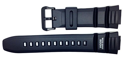 Genuine Casio Replacement Watch Strap 10302043 for Casio Watch AE-2000W-1AVH, WV-200A-1AVD + Other models von Casio