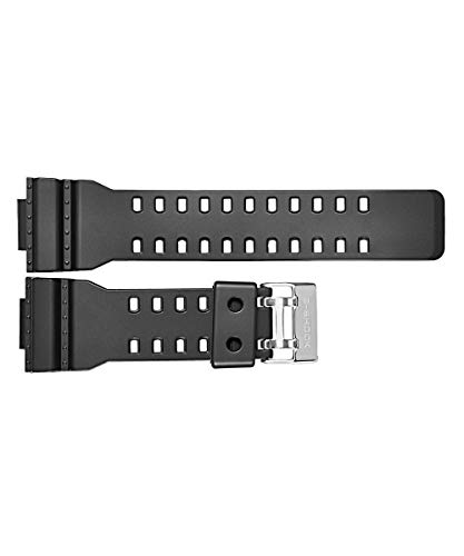 Genuine Watch Band Black Strap 16mm Casio GA-110RG-1A GA-710-1A GA-710-1A2#10427899 von Casio