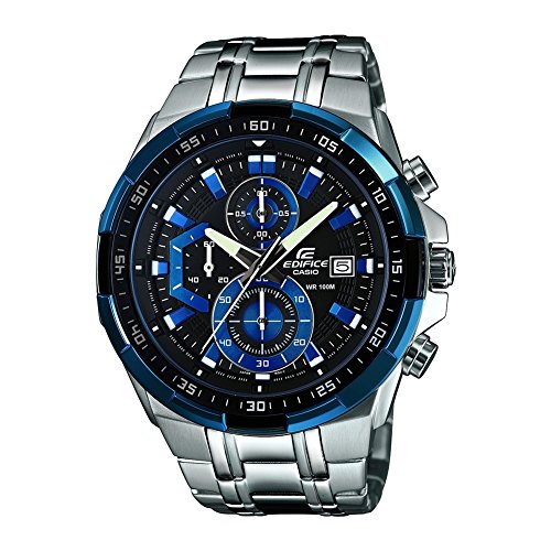 CASIO Casio Edifice Cint Steel Grau/Blau Herren - CA.EFR539D1A2VUEF von Casio