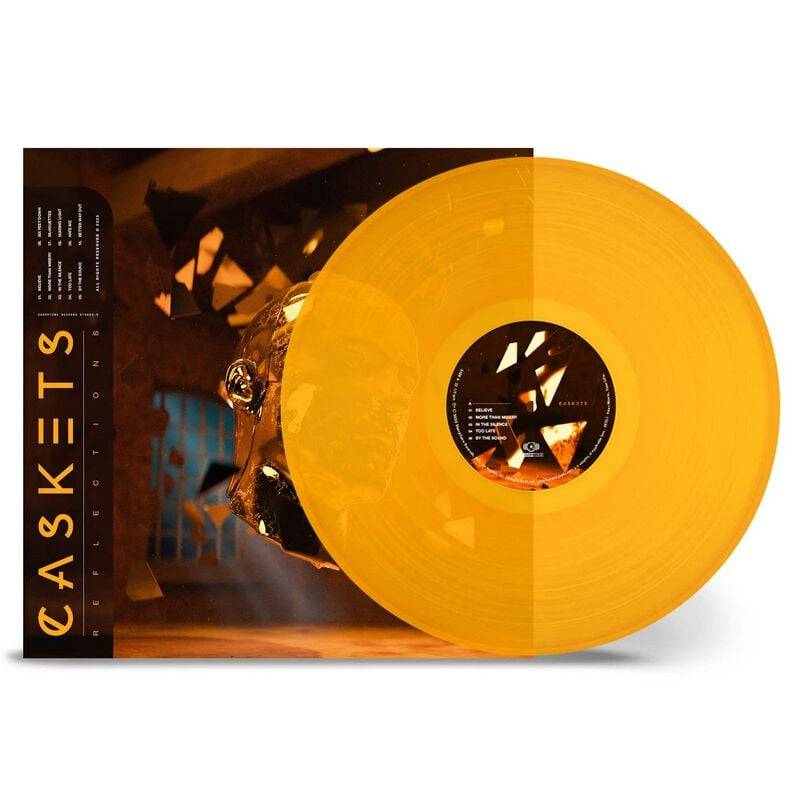 Caskets Reflections LP multicolor von Caskets