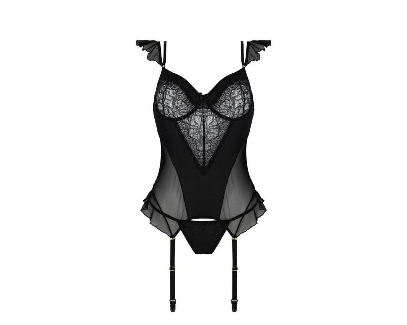 Casmir Corsage Casmir - CA Kitasana corset & thong black-purple von Casmir