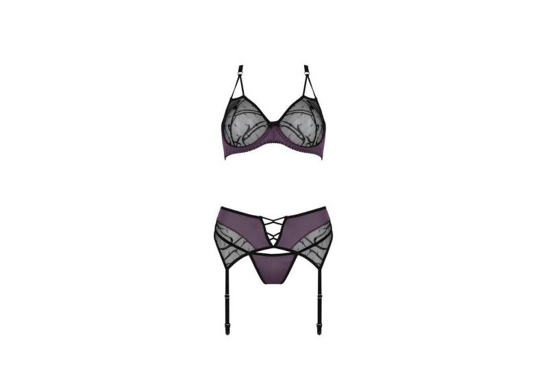 Casmir Set: Schalen-BH Casmir - CA Marietta 3pcs set black-purple von Casmir