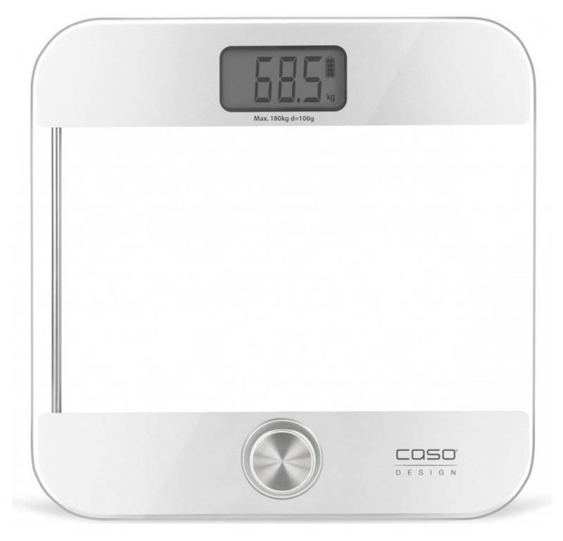 Caso Personenwaage Body Energy Ecostyle - Personenwaage - silber/weiß von Caso