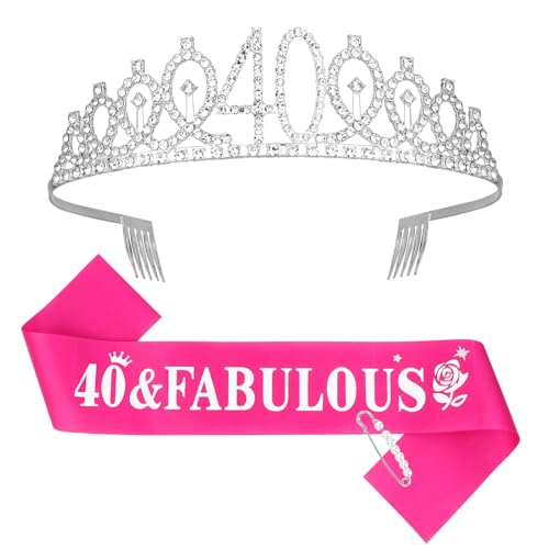 Casoty Set mit Schärpe und Haarreif, vierzig von Casoty