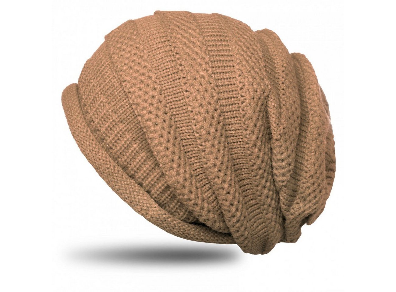 Caspar Beanie MU114 Unisex Winter Mütze Strick Beanie mit Rippenmuster von Caspar