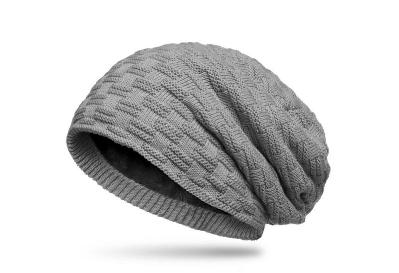 Caspar Beanie MU133 warme Feinstrick Mütze mit weichem Fleece Innenfutter von Caspar