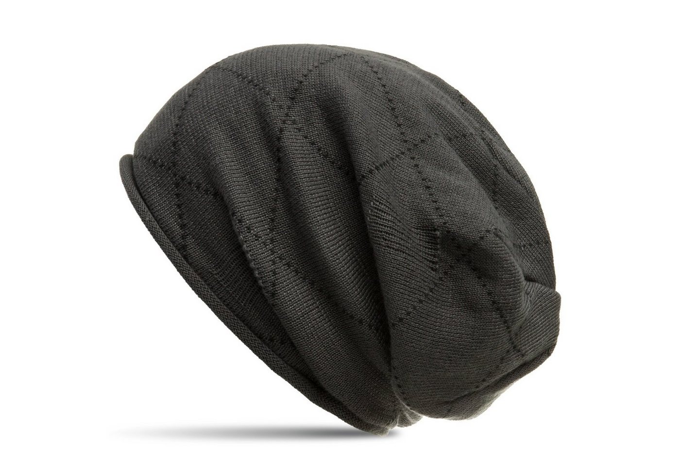 Caspar Beanie MU181 Beanie Mütze mit klassischem Karomuster von Caspar