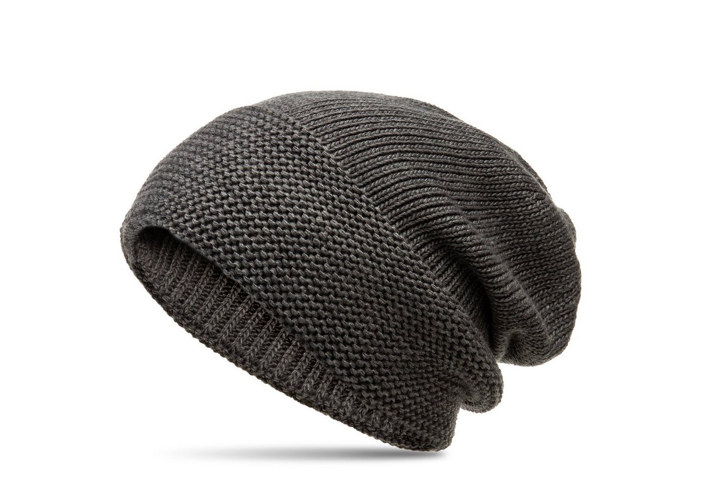 Caspar Beanie MU214 elegante Damen Winter Strick Mütze gefüttert von Caspar