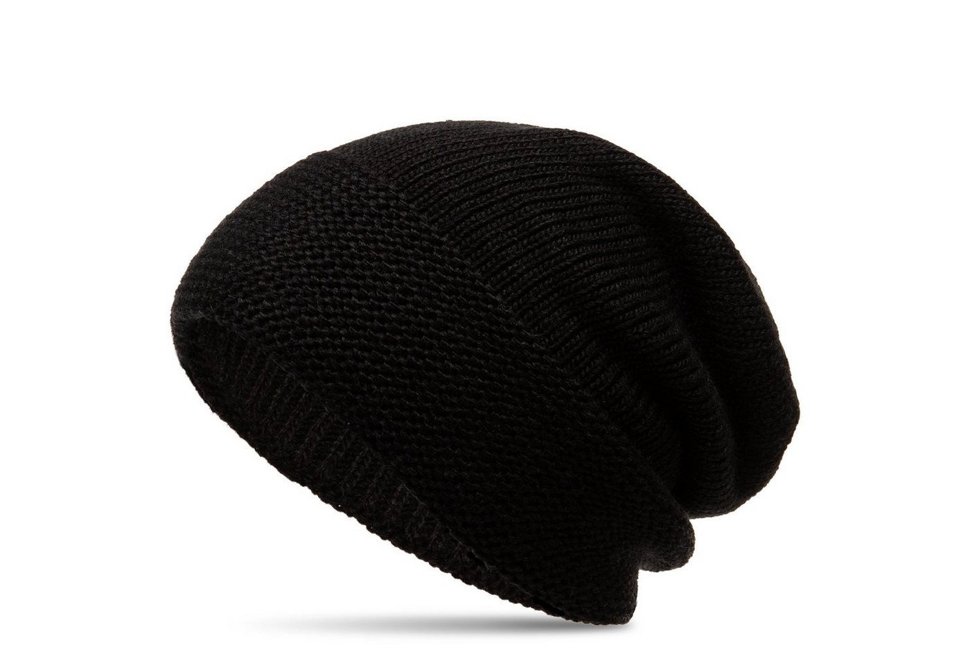 Caspar Beanie MU214 elegante Damen Winter Strick Mütze gefüttert von Caspar