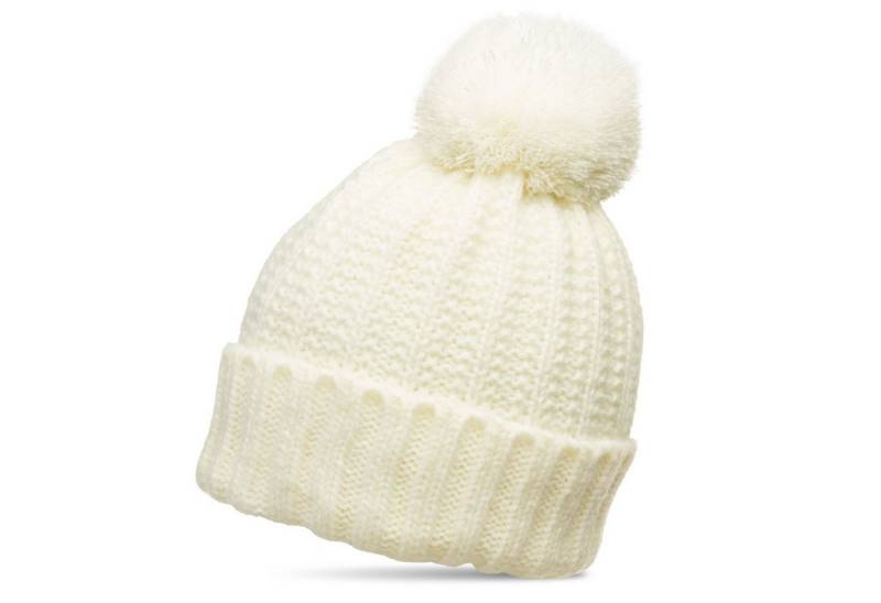 Caspar Bommelmütze MU087 klassische Damen Winter Bommelmütze von Caspar