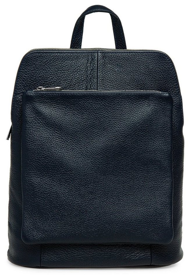 Caspar Cityrucksack Damen Leder Backpack Schultertasche - PREMIUM LINE - Modell No.801 von Caspar