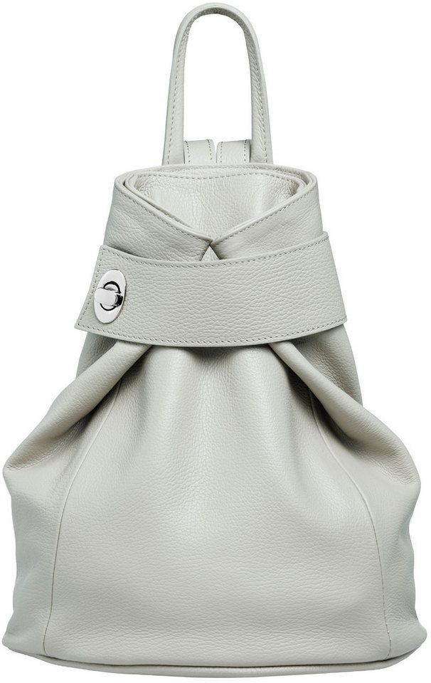 Caspar Cityrucksack Großer Damen Rucksack aus Leder - CLASSIC LINE - Modell No.790 Caspar Cityrucksack Großer Damen Rucksack aus Leder - CLASSIC LINE - Modell No.790 von Caspar