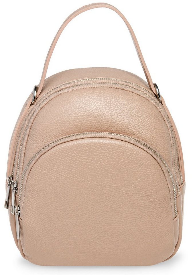 Caspar Cityrucksack Leder Damen Rucksack City Backpack - PREMIUM LINE - Modell No.793 von Caspar