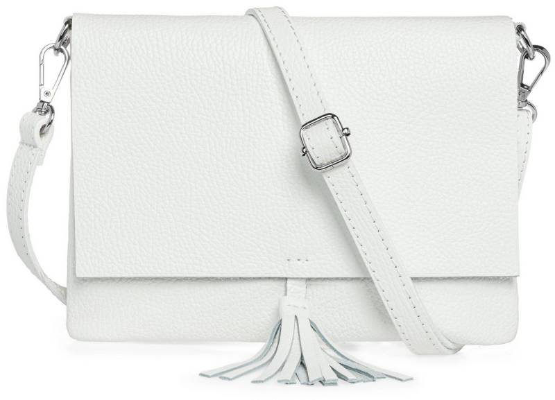 Caspar Clutch Abendtasche Damen Leder Handtasche - CLASSIC LINE - Modell No.830, leicht, elegant & unempfindlich - 100% Echtleder - Handmade in Italy von Caspar