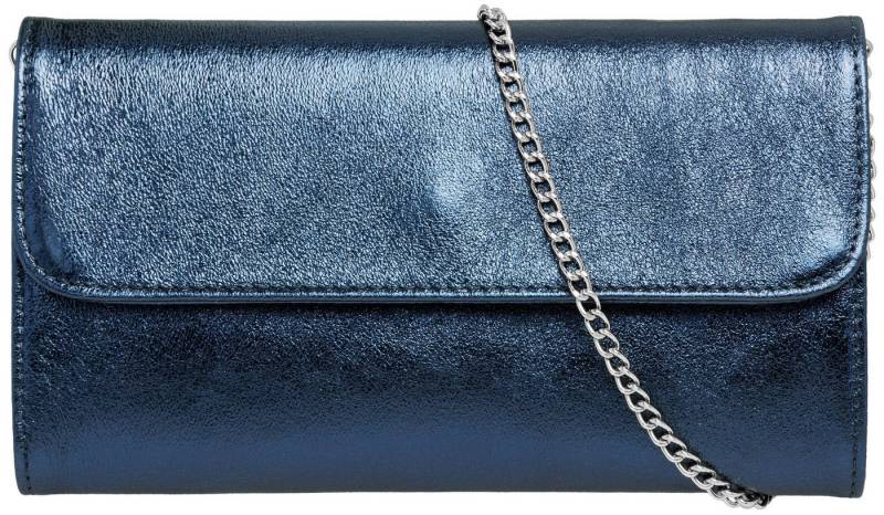 Caspar Clutch Abendtasche Metallic Leder Damen Tasche - PREMIUM LINE - Modell No.779, leicht, elegant & langlebig- 100% Echtleder - Handmade in Italy von Caspar
