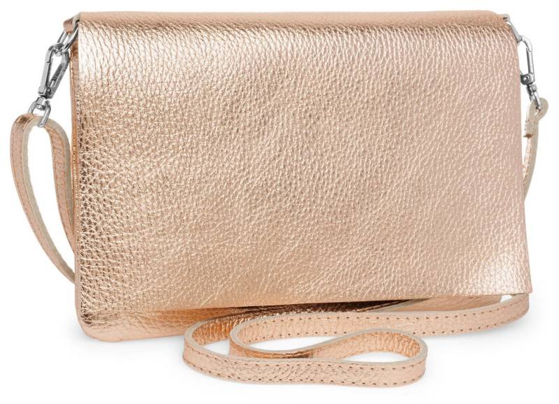 Caspar Clutch Abendtasche Stilvolle Damen Leder Tasche -CLASSIC LINE- Modell No.839, leicht, elegant & unempfindlich - 100% Echtleder - Handmade in Italy von Caspar